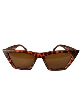 Tortoise Shell Cat-Eye Sunglasses Plastic Frames